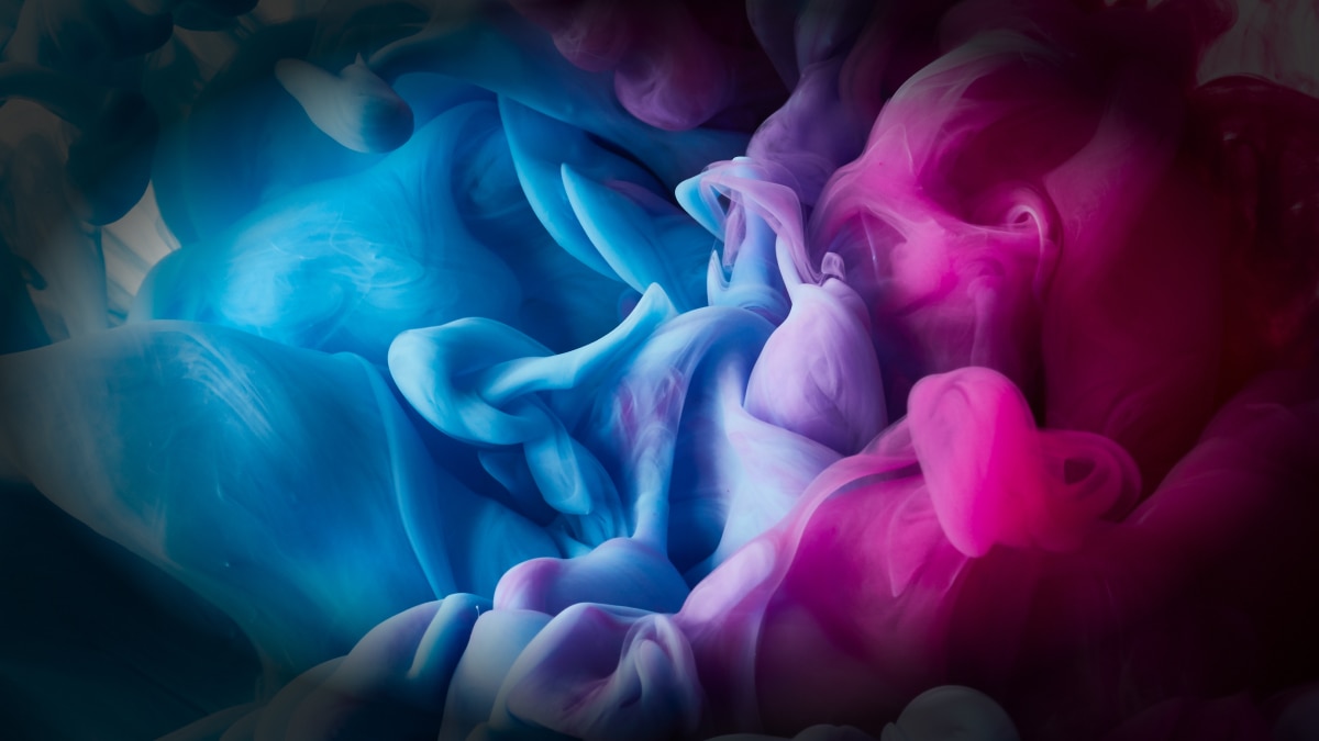 colors in water swirls