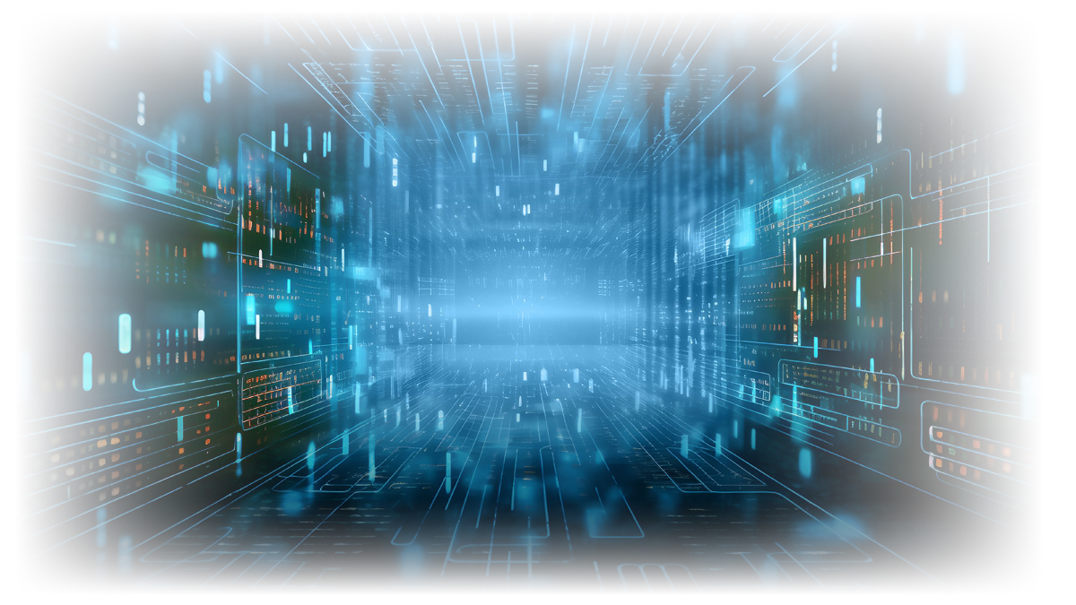 Digital cyberspace and digital data network connections Digital cyberspace and digital data network connections