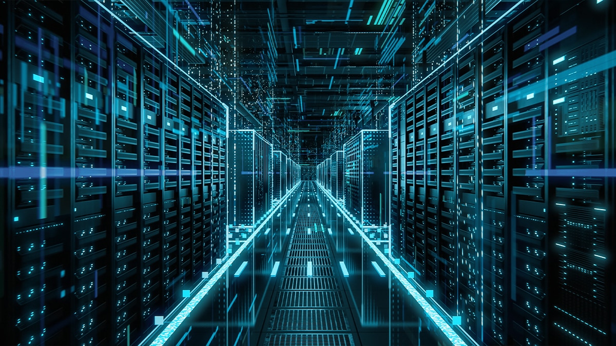 abstract data center