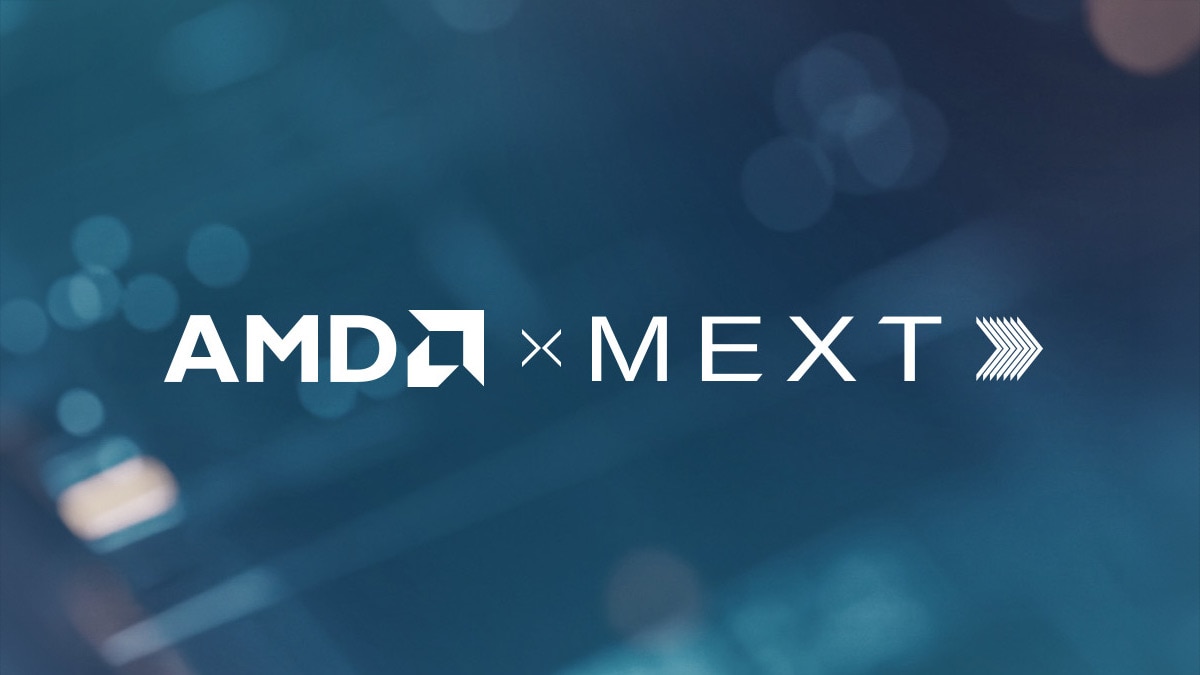 AMD | MEXT logos