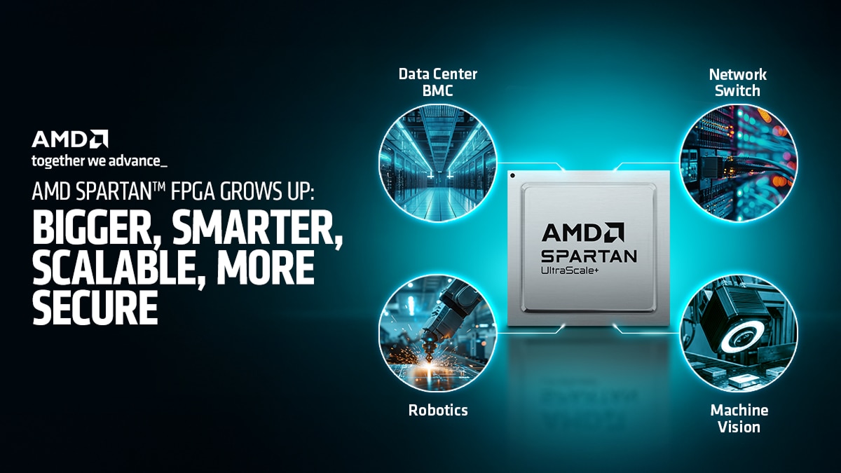 AMD Spartan™ UltraScale+™ SU200P FPGA Now in Production