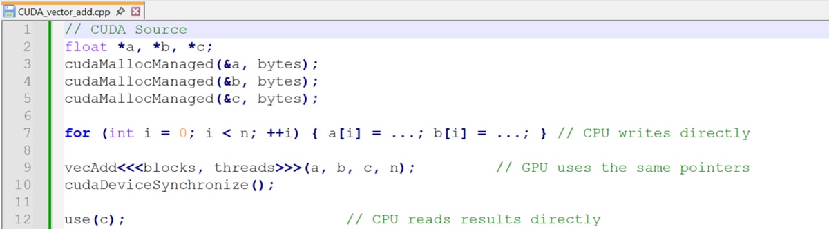 CUDA Source  Code