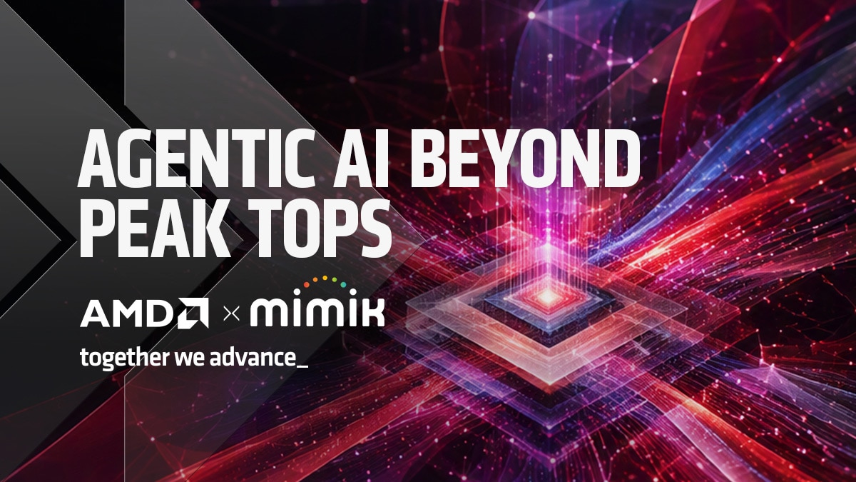 Beyond TOPS: AMD Ryzen™ AI Embedded X100 at the Edge