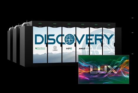 Picture of Discovery supercomputer