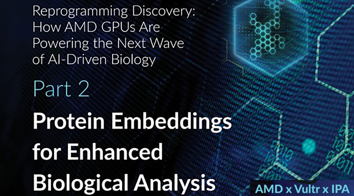 Reprogramming Discovery: MI300X GPUs Power AI-Driven Biology Part 2