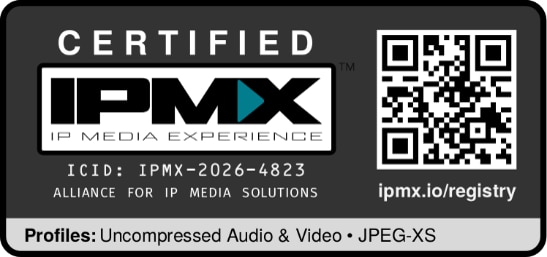 IPMX Certified Logo