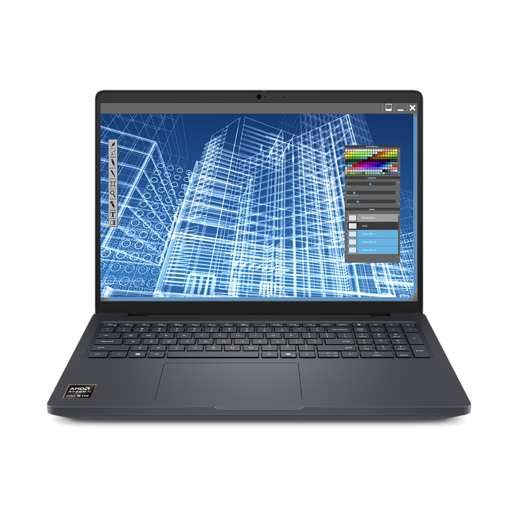 Dell Pro Max Laptop with AMD Ryzen AI 9 HX PRO 370 Processor
