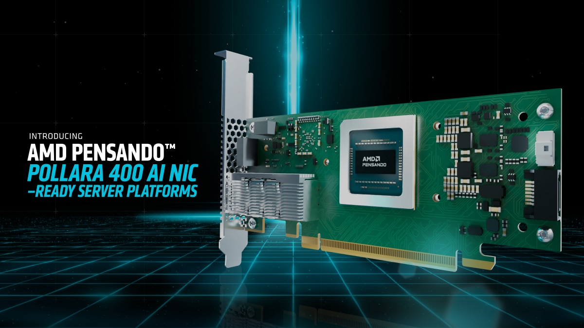 Introducing the AMD Pensando™ Pollara 400 AI NIC-Ready Server Platforms