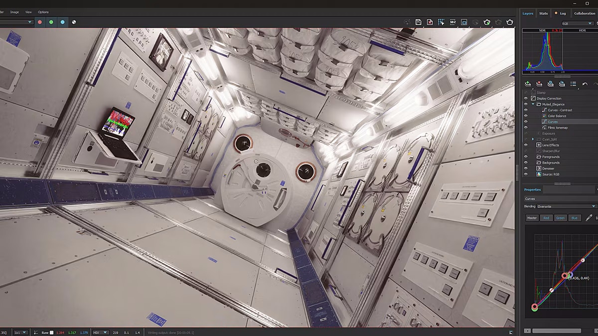 Award-winning artist Gary Davis uses V-Ray GPU on his AMD workstation on professional projects like this music video for electronic outfit Jennifer Place. Image: Gary Davis