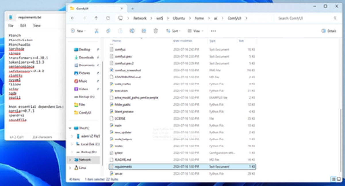 ROCm Software Screen ROCm Software Screen