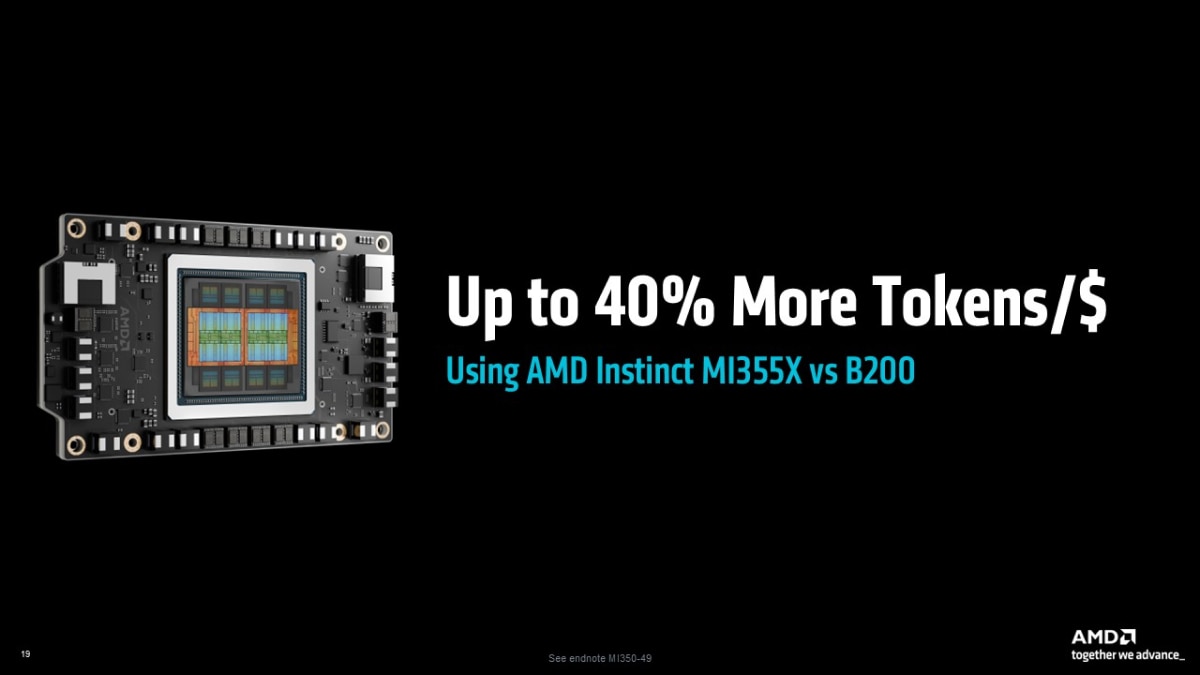 Up to 40% More Tokens Up to 40% More Tokens