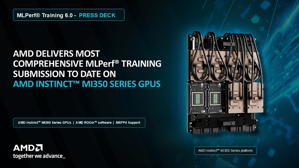 AMD Delivers Breakthrough MLPerf Training 6.0 Results
