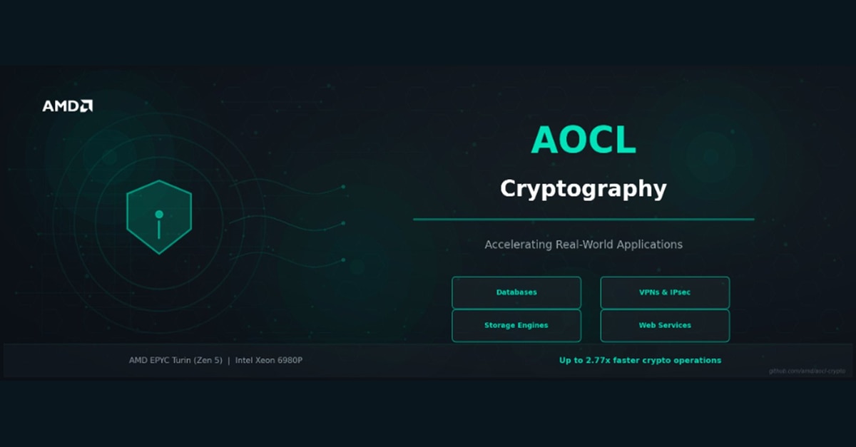 Accelerating Applications with AOCL Cryptography