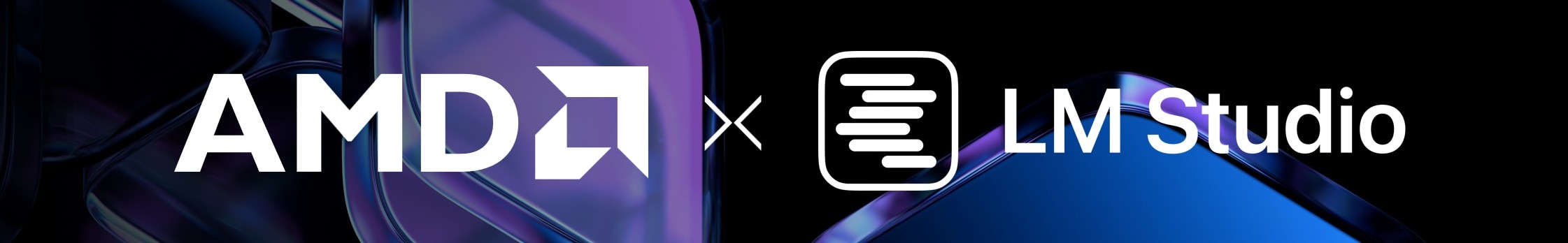AMD x LM Studio header image
