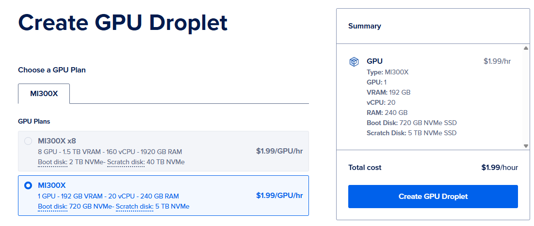 Selecting droplet favor