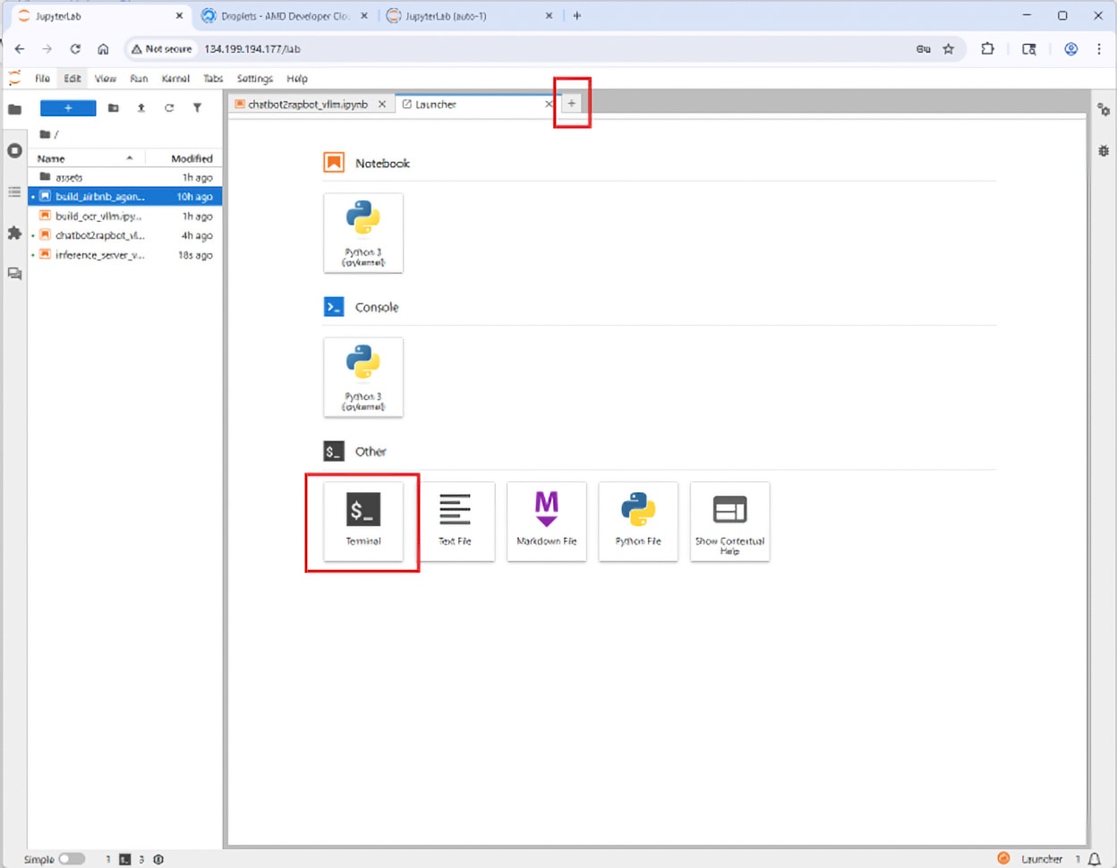 Figure 10: Launch A Fresh Terminal Window