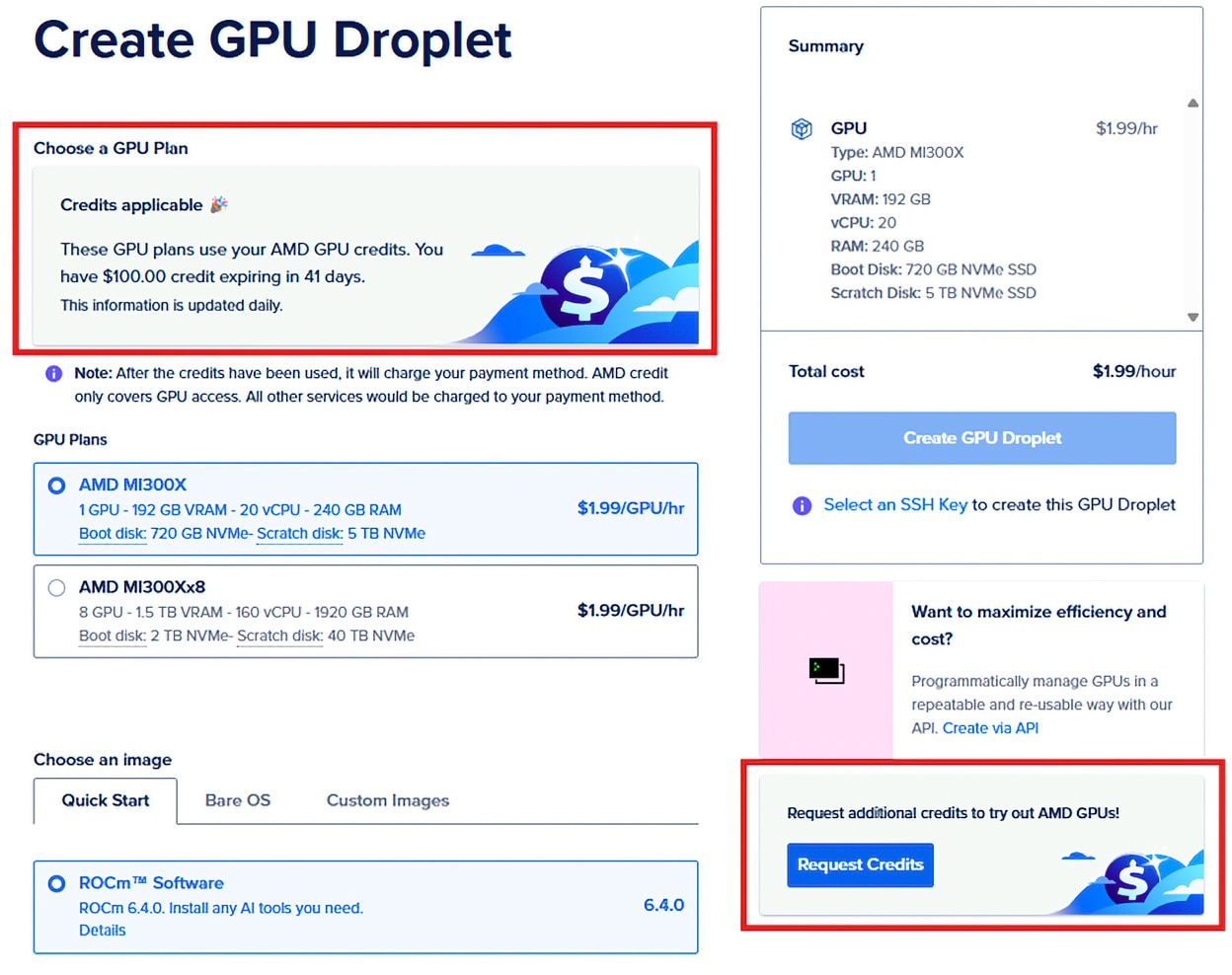 Figure 13: GPU VM page to Request Credits