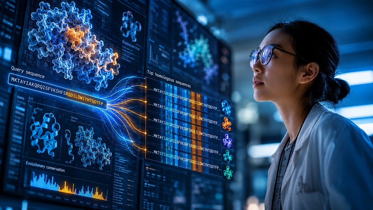 Searching Biological Evolution at Scale with MMseqs2 on AMD