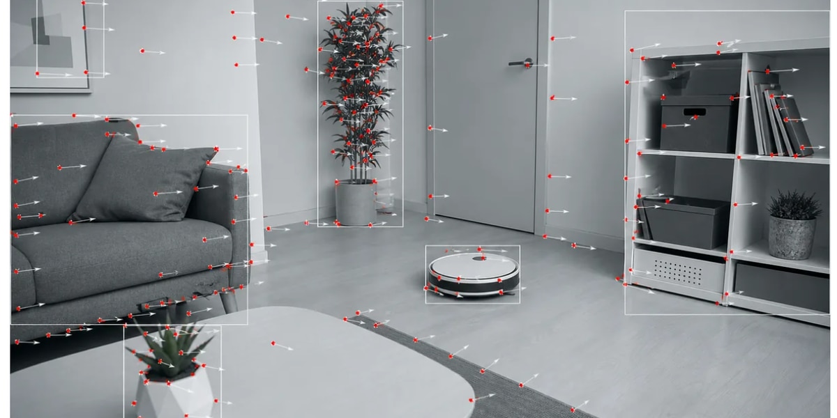 What the pipeline produces: keypoints, optical-flow tracks, and object boxes 
