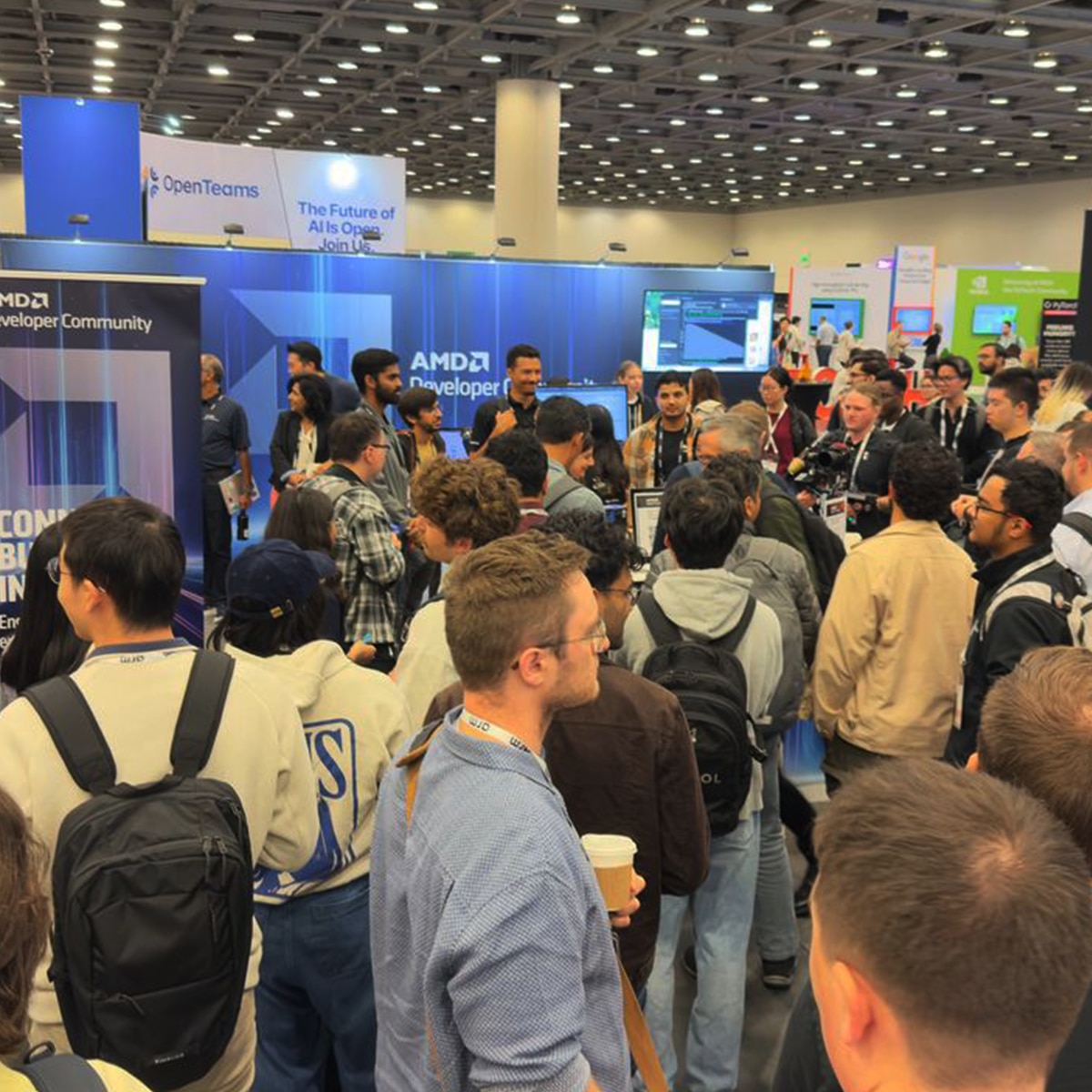 AMD PyTorch Booth