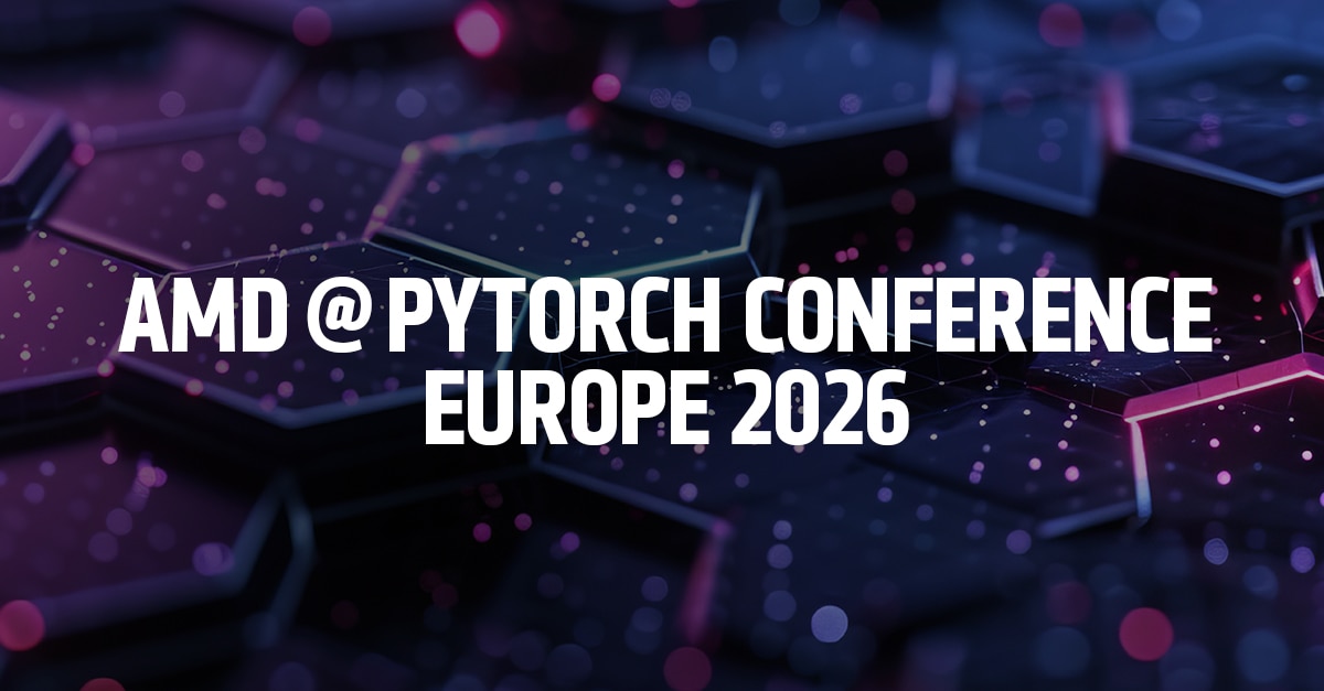 AMD at PyTorch Conference Europe