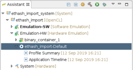 Ehash Import Default Screen