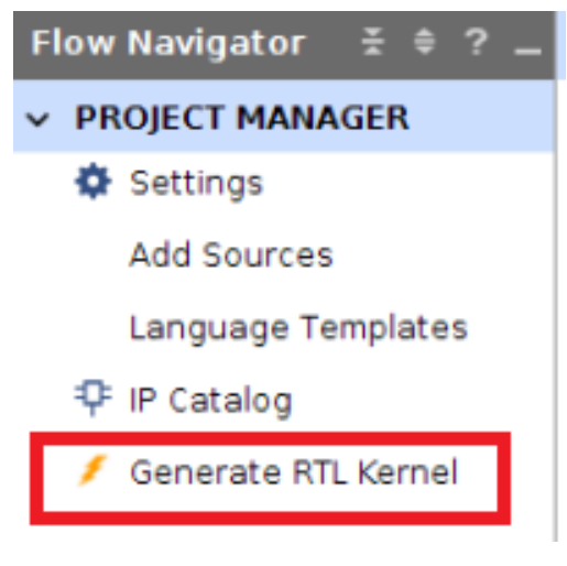 Flow Navigator Screen