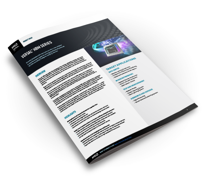 Versal HBM Series Product Brief Versal HBM Series Product Brief