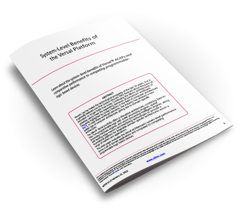 Versal Benefits white paper cover