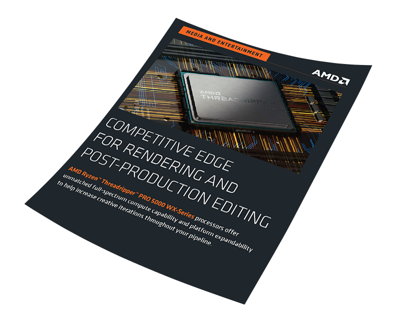 Competitive Edge For Rendering And Post-Production Editing