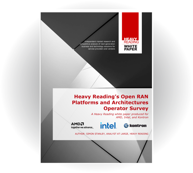Heavy Reading’s Open RAN Platforms and Architectures Operator Survey cover Heavy Reading’s Open RAN Platforms and Architectures Operator Survey cover