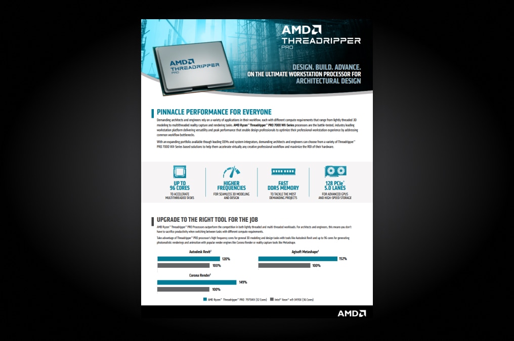 AMD Ryzen™ Threadripper™ PRO 7000 WX-Series - Solution Guide - S&S MNC