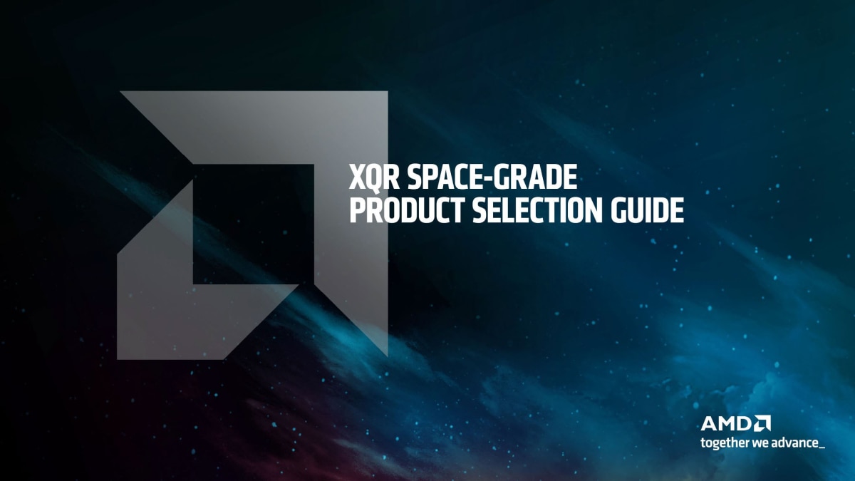 AMD XQR Product Selection Guide