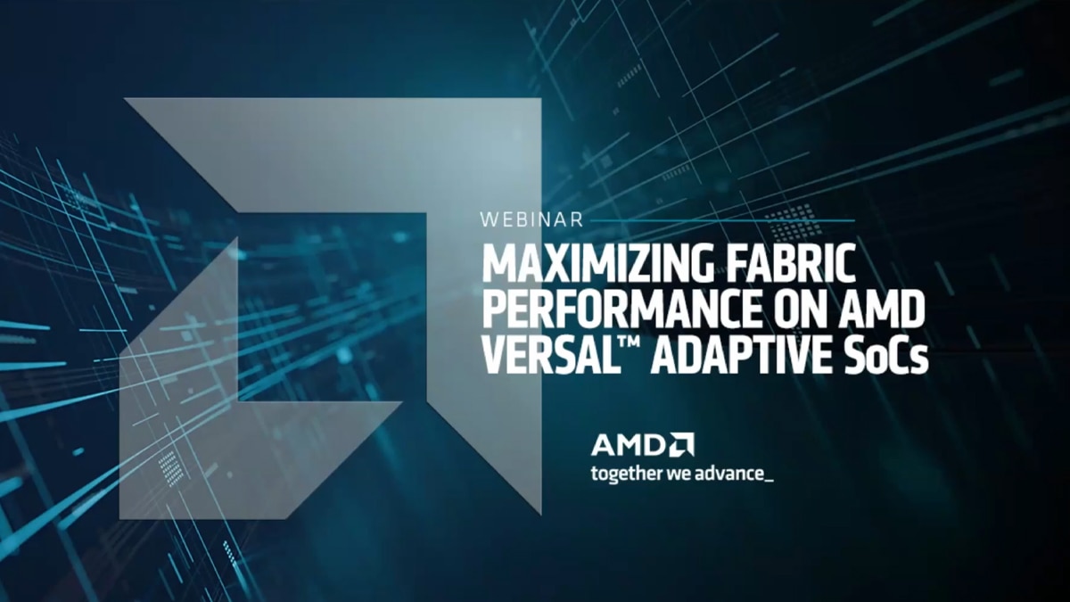 Maximizing Fabric Performance webinar screen