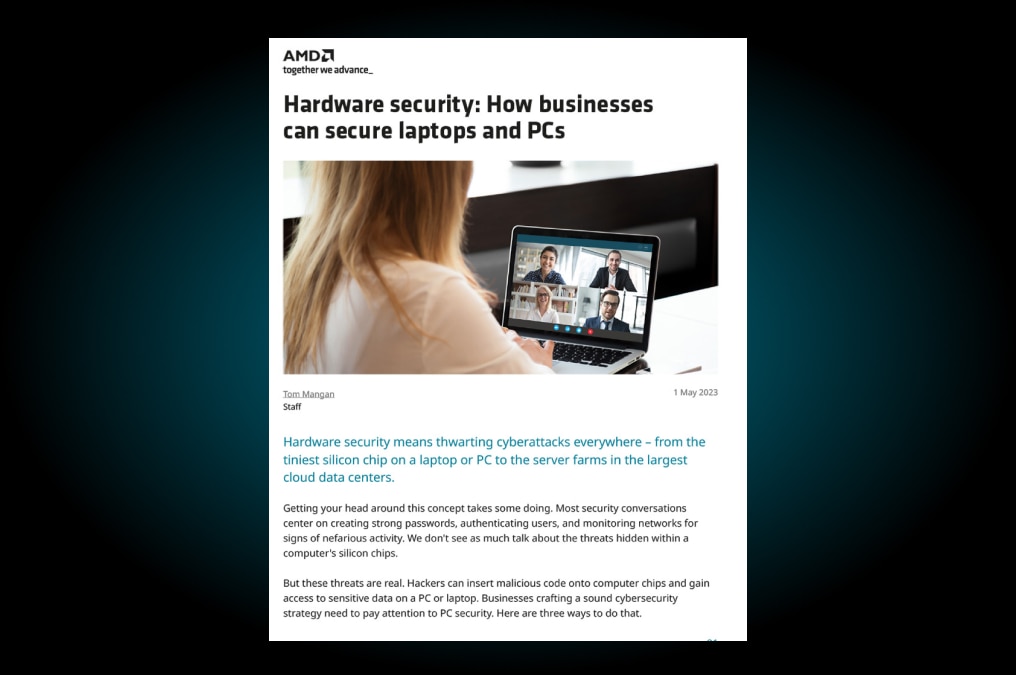 AMD Radeon PRO Hardware Security Whitepaper AMD Radeon PRO Hardware Security Whitepaper