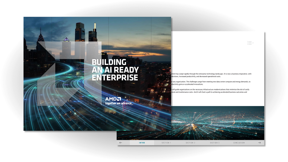 Building an AI Ready Enterprise ebook cover