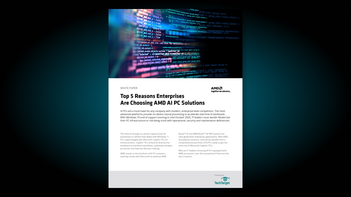 Top 5 Reasons Enterprises are Choosing AMD AI PC Solutions