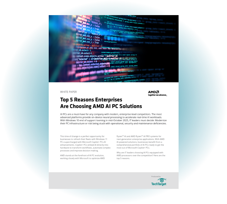 Top 5 Reasons Enterprises are Choosing AMD AI PC Solutions