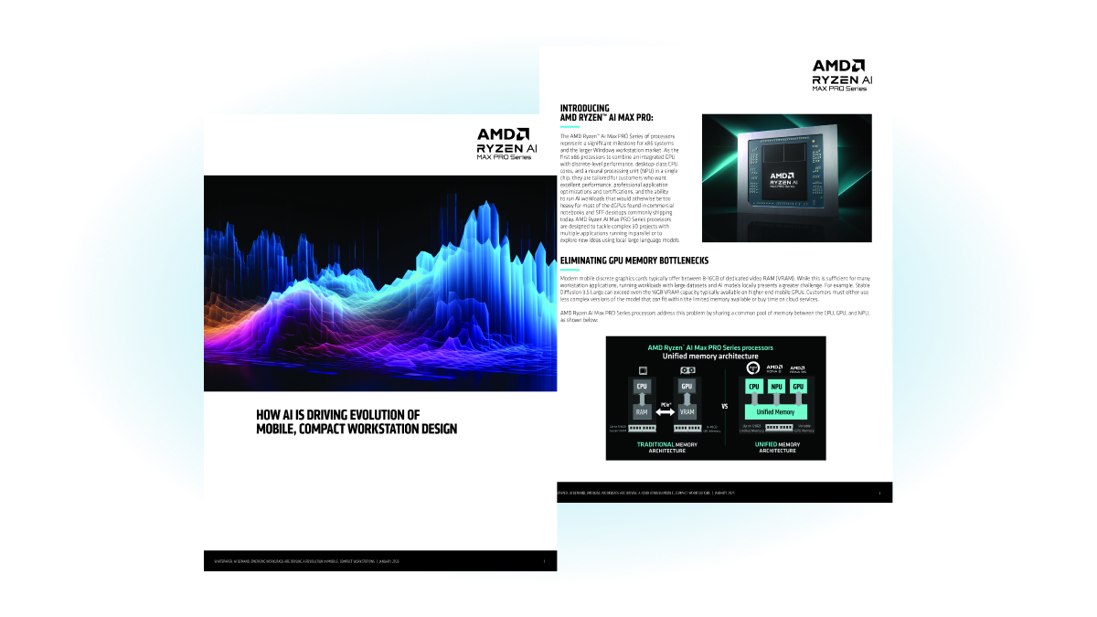 How AI is Driving Evolution of Mobile, Compact Workstation Design whitepaper