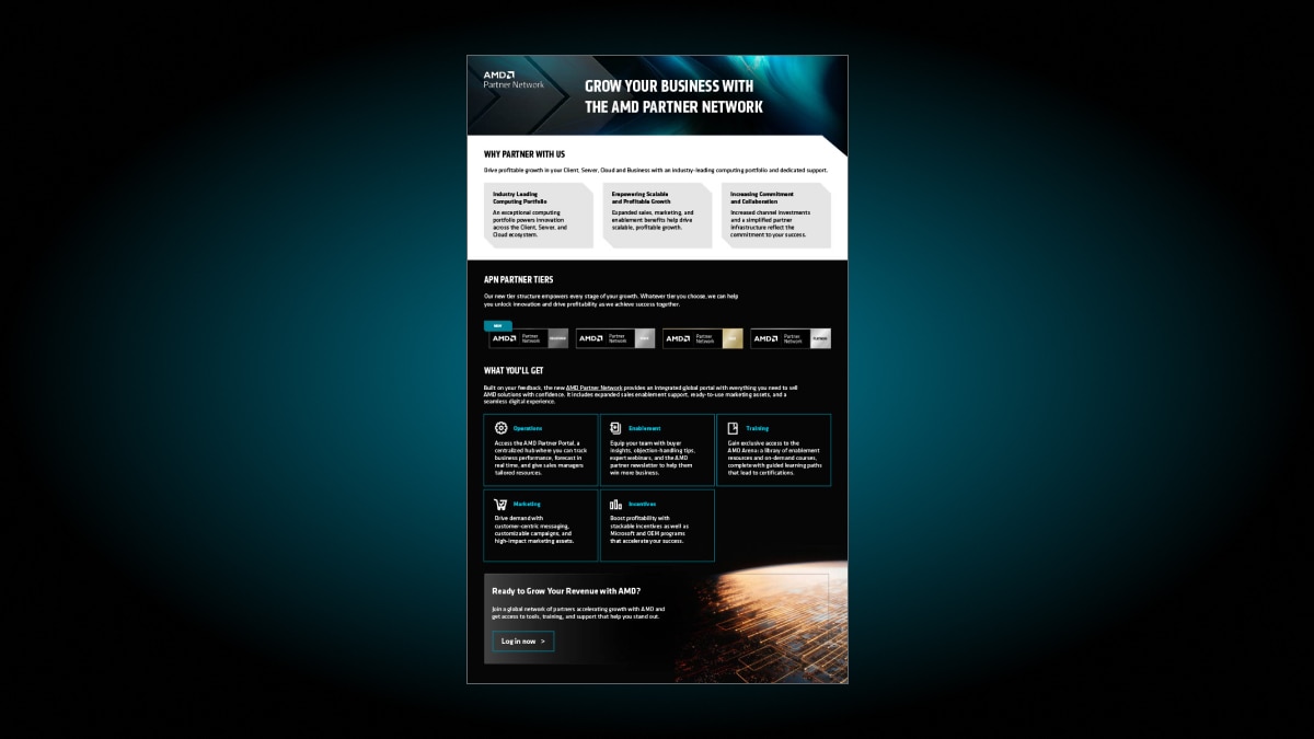 Grow Your Business with the AMD Partner Network cover