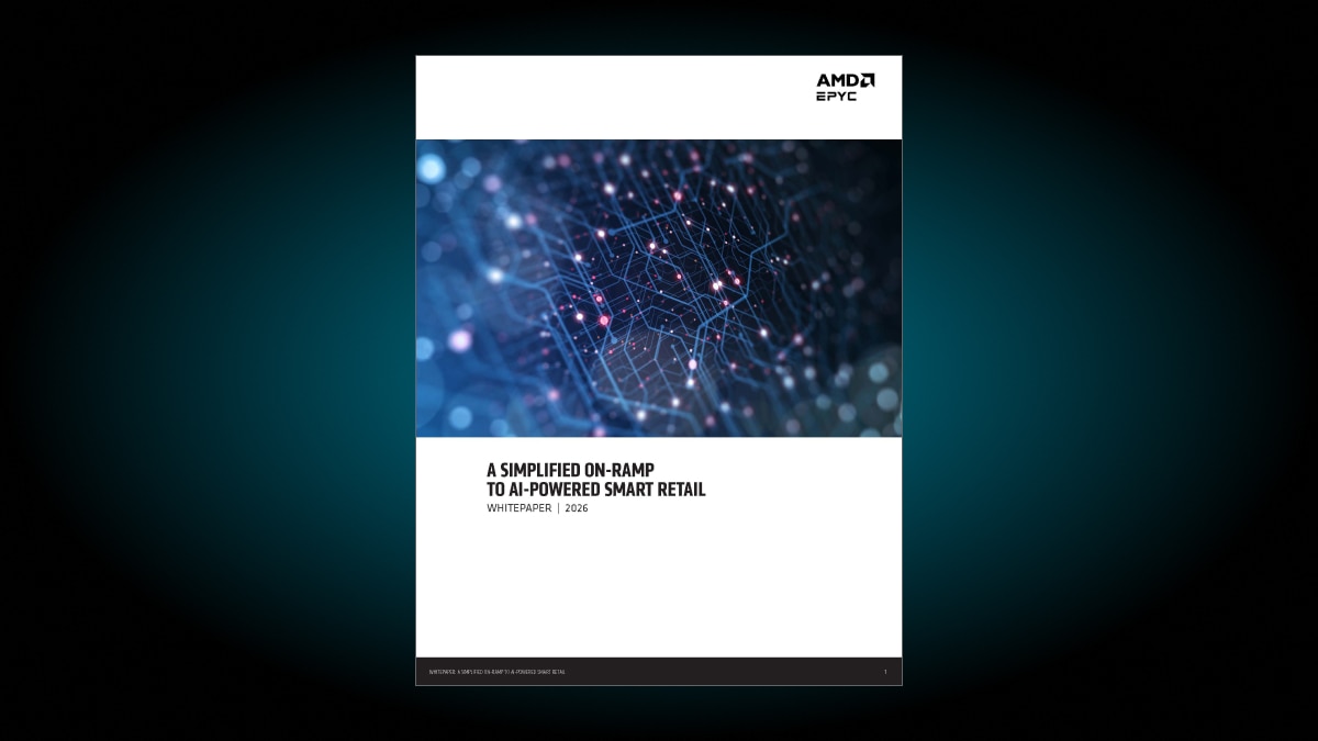 A Simplified On-Ramp to AI-Powered Smart Retail white paper cover