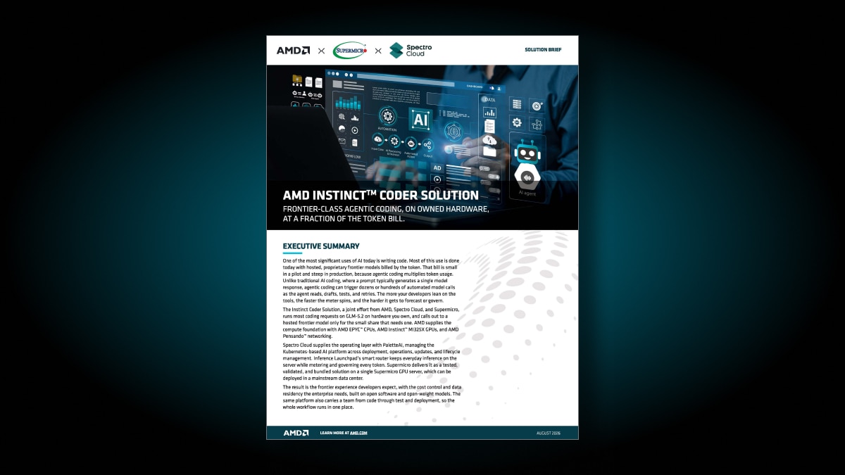 AMD Instinct™ Coder Solution Brief