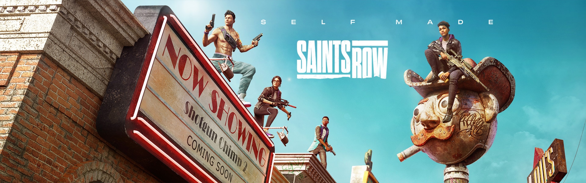 Saints Row banner Saints Row banner