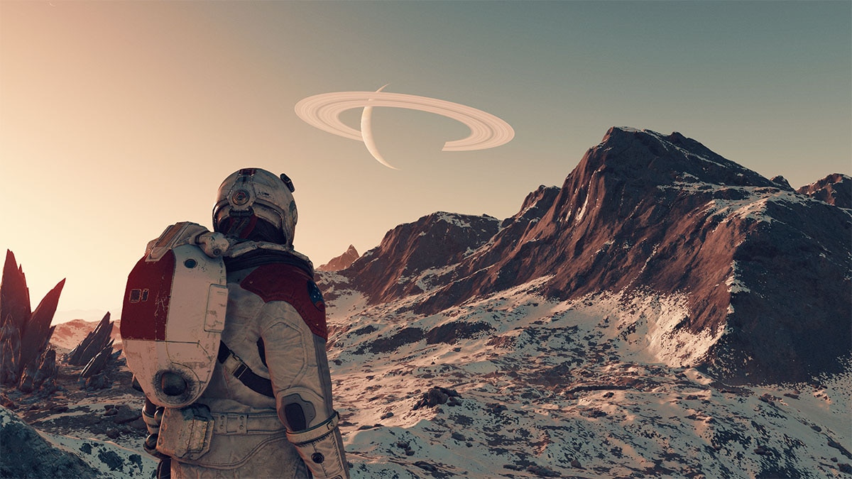 Starfield screen image