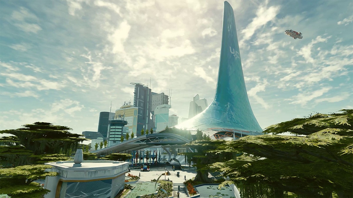 Starfield screen image
