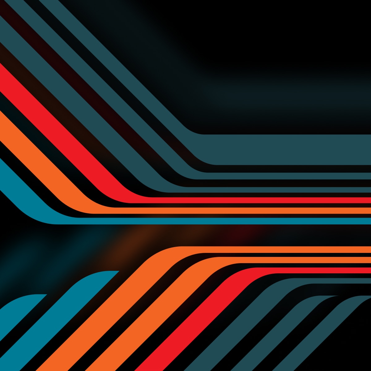 Abstract lines illustration