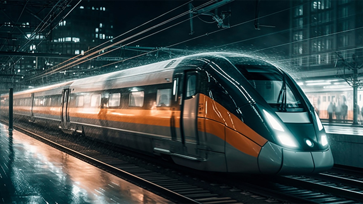 Public Transportation bullet train