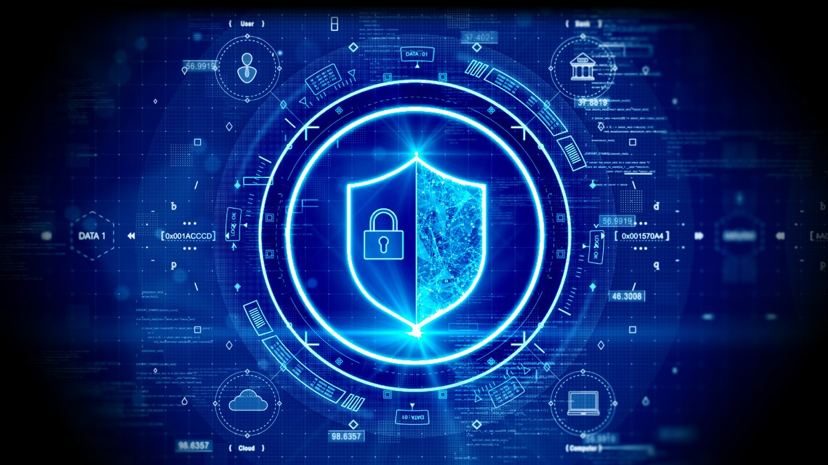 Cyber security illustration Cyber security illustration