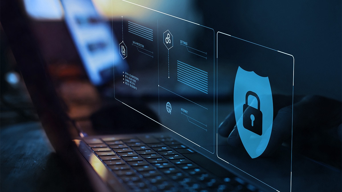Laptop secure authentication