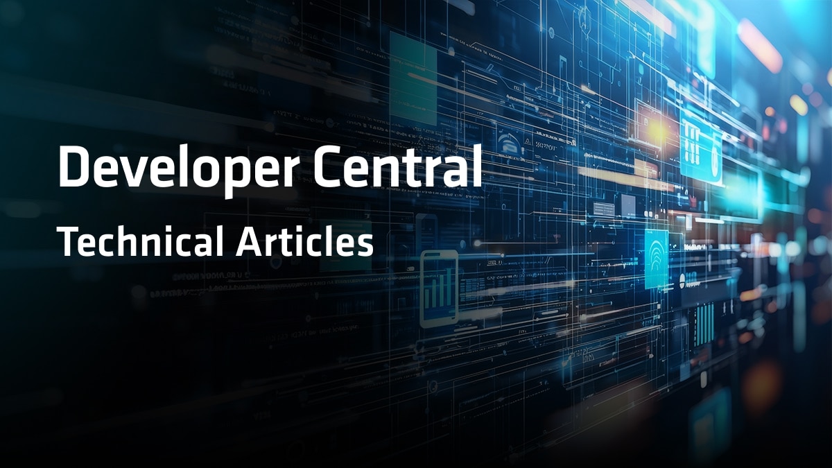 Developer Central Teaser